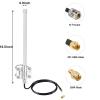 Lora 915mhz Antenna 5.8dbi Long Range Antenna with 10ft Cable for Helium Hotspot Nebra Bobcat 300 SenseCAP M1 Hotspot Finestra HNT Miner& Meshtastic LORA32 915MHz ESP32 LoRa OLED Board view 2