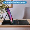 FUWANG iPad Air 5th Generation Case with Keyboard - iPad Air Case with Keyboard 10.9 inch for iPad Air 5th Gen 2022/Air 4th Gen 2020 Bundle with Wireless Mouse,Rechargeable LED Wireless Mouse view 4