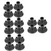 FOMIYES 16pcs Rubber Chair Leg Pad Nonslip Shower Chair Leg Cover Replacement Feet view 1