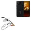 BoxWave Adapter Compatible with ASUS ROG Phone 8 Pro - Micro SD Card miniReader, USB Type-C OTG Reader USB3.0 Adapter Keychain - Metallic Silver view 1