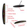 KACEPAR 12V Cars Reverse Backup Radar System LED Display Parking Sensors Silver, Alarm Buzzer Reminder for Safe Driving, 4 Parking Sensors Distance Detection Distance Display Sound Warning Buzzer view 3