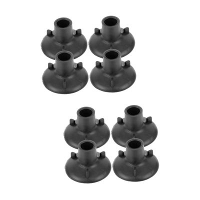 FOMIYES 8pcs Rubber Shower Chair Leg Pad Nonslip Chair Leg Cover Replacement Peg Pad for Shower