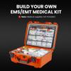 NANUK 940 Waterproof EMS/EMT Empty Hard Case with Dual-Compartment Lid Organizer and Padded Dividers First Aid Organizer for Trauma Kits & IP67 Dustproof, Impact-Resistant Orange view 3