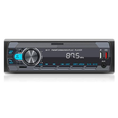 SIXWIN Single Din Car Stereo with Bluetooth 5.0 Hands Free Calling Voice Control Car Stereo FM Radio Car Mp3 Player USB AUX Port Audio Recording Car Audio System Car Audio Receivers