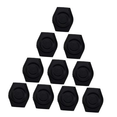 Angoily Webcam Lens Protective Cover 10pcs Black Web Camera Lens Shutter Cap Sticker Web Cam Webcam Cover Lens Caps for Pc