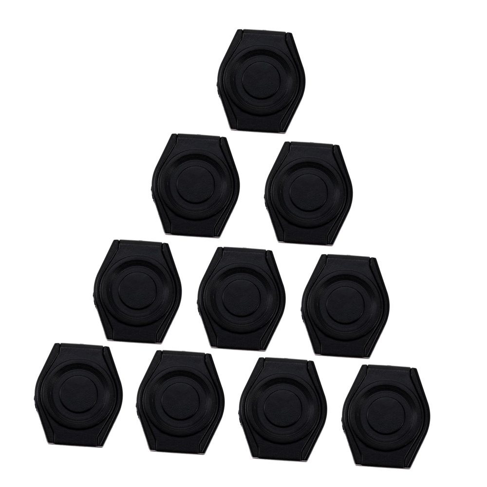 Angoily Webcam Lens Protective Cover 10pcs Black Web Camera Lens Shutter Cap Sticker Web Cam Webcam Cover Lens Caps for Pc