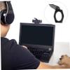 Angoily Webcam Lens Protective Cover 10pcs Black Web Camera Lens Shutter Cap Sticker Web Cam Webcam Cover Lens Caps for Pc view 3