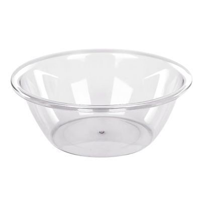 AUNMAS Transparent Wash Basin PET Dish Tub, Thicken Camping Sink for Kitchen Bathroom, Lightweight Portable Heat Compact Design (M Size)