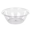 AUNMAS Transparent Wash Basin PET Dish Tub, Thicken Camping Sink for Kitchen Bathroom, Lightweight Portable Heat Compact Design (M Size) view 1