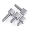 5pcs M3x6/8/10/12mm Carbon Steel Round Head Hand Tighten Thumb Screw Bolt for PC Computer Case Cover DIY Toolless Thumbscrew(Siver,M3x10) view 1