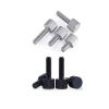 5pcs M3x6/8/10/12mm Carbon Steel Round Head Hand Tighten Thumb Screw Bolt for PC Computer Case Cover DIY Toolless Thumbscrew(Siver,M3x10) view 2