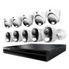 Night Owl Power Over Ethernet 24 Channel NVR Video Home Security Camera System with (10) Wired IP 4K HD Indoor/Outdoor Deterrence 5 Dome/5 Bullet Cameras and 4TB Hard Drive (5 Bullet/5 Dome) view 1