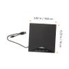 Angoily Portable External DVD Drive Ultra-Slim USB Cd DVD Writer with High-Speed Data Transfer Compatible with Laptops and Desktops No Driver Required view 4