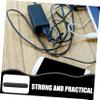 Veemoon 4pcs Adhesive Cable Clips Cord Management Clips for Desktop Wall Car Sleek Self-Adhesive USB Cable Organizers Multiple Slots for Home Office Use view 3
