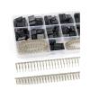 BUIEX 620Pcs 1550Pcs 2.54mm Suitable Compatible with Wire Head Connector Tool Male and Female Shell with Terminal Kit Crimping (Color : 620Pcs) view 1