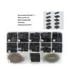 BUIEX 620Pcs 1550Pcs 2.54mm Suitable Compatible with Wire Head Connector Tool Male and Female Shell with Terminal Kit Crimping (Color : 620Pcs) view 2