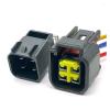 BUIEX 4 Pin Car Ignition Coil Plug Wiring Harness Auto Electronic Connector Needle Seat Compatible with F~rd Furukawa FWY-C-4F-B 12444-5504-2 (Color : 4Pin Male, Size : 1 Pc with 15cm Wire) view 2