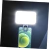Angoily 4pcs Led Clip Light Brightness for Video Conferencing Photography and Makeup Portable Camera Light for Phones and Laptops for Live Streaming and view 4
