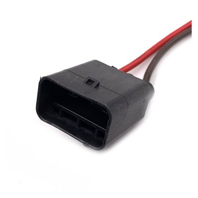 BUIEX 3 Pin 6.3MM 1743271-2 Auto Waterproof Electric Wire Radiator Fan Harness Socket Female Male Connector Plug (Color : 3P of Male, Size : 1 Set)