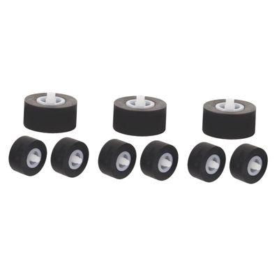 Angoily 9pcs Pinch Roller Replacement for Video Cassette Deck Rubber Bearing Rollers for Tape Recorders Personal Stereos and Amplifiers