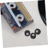 Angoily 9pcs Pinch Roller Replacement for Video Cassette Deck Rubber Bearing Rollers for Tape Recorders Personal Stereos and Amplifiers view 2