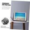 Angoily Desk Laptop Stand Adjustable Height Plastic Rack Folding Bracket Heat Dissipation Design view 2