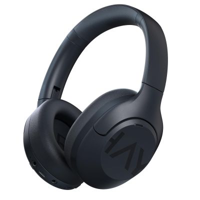 HAYLOU S30 Noise Cancelling Bluetooth Headphones, LDAC Hi-Res Audio, 5 HD Mics Call, 80H Playtime, Custom EQ via App, Bluetooth 5.4 Multipoint Connect, Wireless Headphones Over Ear