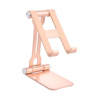 Angoily 1pc Folding Cellphone and Tablet Stand Holder for Desktop Live Streaming Low Center of Design Suitable for Phones and Tablets