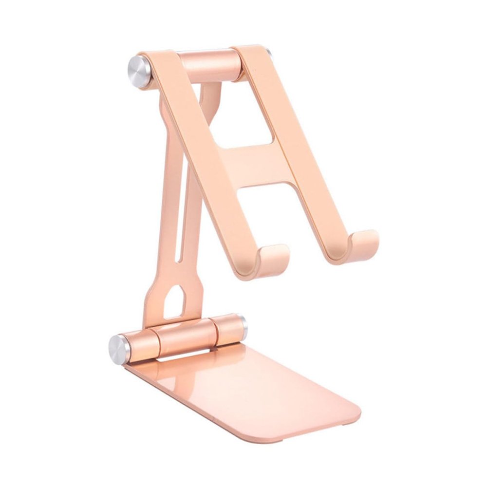 Angoily 1pc Folding Cellphone and Tablet Stand Holder for Desktop Live Streaming Low Center of Design Suitable for Phones and Tablets