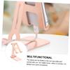 Angoily 1pc Folding Cellphone and Tablet Stand Holder for Desktop Live Streaming Low Center of Design Suitable for Phones and Tablets view 2