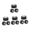 Angoily 12pcs Pinch Roller Bearing Wheel for Video Tape Recorder and Audio Equipment Rubber Guide Pulley for Cassette Players Lightweight and Portable Replacement Parts view 1
