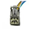 BUIEX 6 Pin Auto Rearview Camera Plug Wiring Harness Electronic Connector with Cable Compatible with F~rd Mondeo 7283-6454-40 (Color : 6Pin, Size : 5Pcs with 15cm 18AWG) view 1
