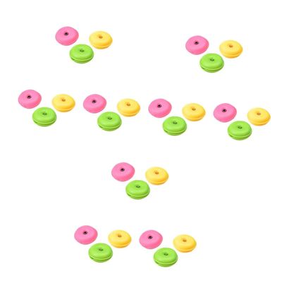 Angoily 9pcs Turtle Shaped Cable Organizer Portable Wire Storage Box Earbud Keeper and Shortener Lightweight Design for Headphones and Cords for Travel and Everyday Use Color