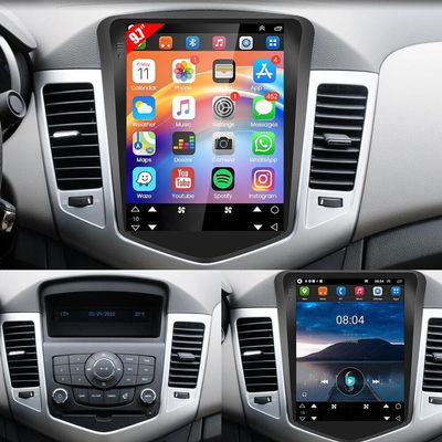 Loddery 9.7 Inch Android 13 Car Stereo Radio for Chevrolet Chevy Cruze 2009 2010 2011 2012 2013 2014 2015 Touch Double Din Car Radio with Wireless Carplay/Android Auto, GPS, WiFi, Bluetooth [2+32G]