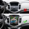 Loddery 9.7 Inch Android 13 Car Stereo Radio for Chevrolet Chevy Cruze 2009 2010 2011 2012 2013 2014 2015 Touch Double Din Car Radio with Wireless Carplay/Android Auto, GPS, WiFi, Bluetooth [2+32G] view 2