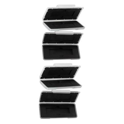 Angoily 4pcs Ssd Storage Protective Bag Hard Drive Storage Case Buckle Design Compact Design for Easy