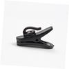 Angoily 300pcs Flexible Rotating Headphone Clips Portable Plastic Headset Clamps for Earphone Wire Management and Organization Black view 3