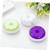 Angoily 3pcs Cable Storage Box Small Mobile Phone Data Cable Winder Plastic Box Coiler for Cord Management for Travel and Daily Use view 4