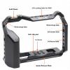 Topcine Camera Cage for Fuji X-T5 Camera Rig Accessory Quick Mount with 1/4 3/8 Threaded Holes Cold Shoes Anti Slip Pad for Vlogging Video Shooting Filmmaking view 3
