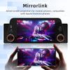5 Inch Touch Screen Car Stereo Built-in CarPlay/Android Auto/Mirror-Link,1Din Radio Receiver with Bluetooth 5.1 Handsfree,FM USB Tpye C Audio Video Player+12LED Camera view 3