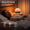 SoundLegend FM Radio Sunrise Alarm Clock Sound Machine Wake-Up Light Sunrise Sunset Simulation Adjustable Volume Brightness Sleep Aid 13 Colors 23 Sounds 28 Tunes Snooze Dual Alarm 4 Timers view 4
