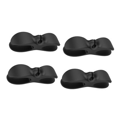 Angoily 4pcs Cable Organizer Strong Adhesive Easy Use Power Cord Holder for Tidy Like Air Fryers and Pots