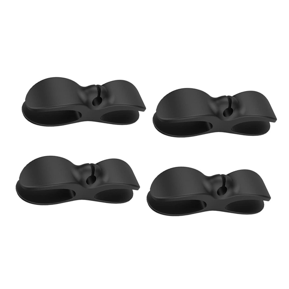 Angoily 4pcs Cable Organizer Strong Adhesive Easy Use Power Cord Holder for Tidy Like Air Fryers and Pots