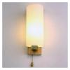 SteFik Wall Light LED Log Living Room Background Bedroom Lamp Zip Switch Wooden,Pendant view 3
