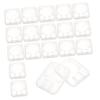 Angoily 48pcs Transparent Memory Card Storage Cases for and Cards Organizer with Labels Lightweight and Portable Container Protects from Loss and Damage view 2