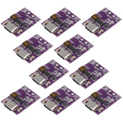 10 Pack Type-C QC AFC PD to DC Fast Charge Decoy Trigger Polling Detector USB-PD Notebook Power Supply Change Board Module Support 5V 9V 12V 15V 20V Fixed Voltage Output