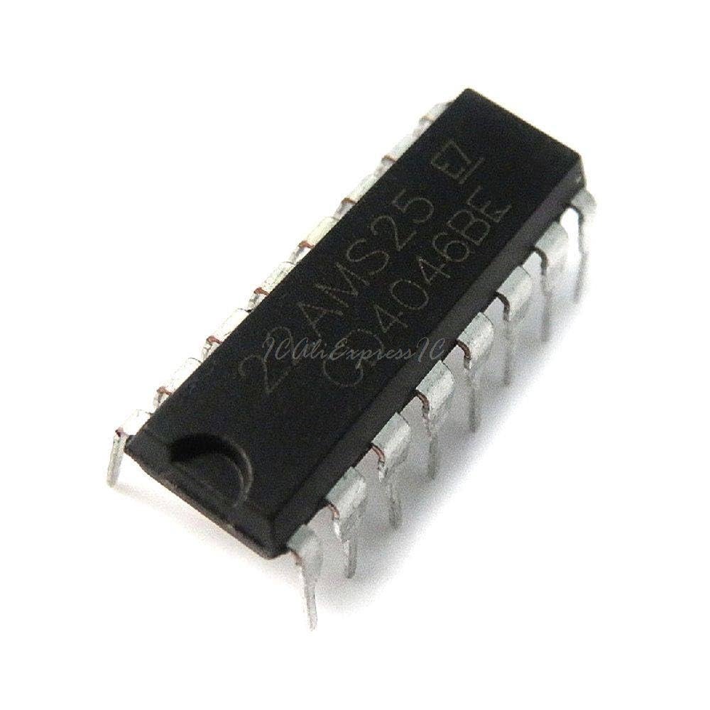 2pcs/lot CD4046 CD4046BE CD4046BD DIP-16