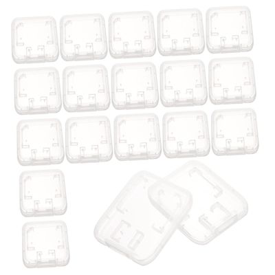 Angoily 24pcs Memory Card Storage Cases Card Organizer Cover Lightweight Design for Easy Carrying for Daily Use and