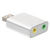 Angoily 7.1 Stereo Audio Adapter External Sound Card Headphone Microphone Jack Easy to Use for Desktop Laptop view 1