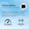 12-Strand Fiber Indoor/Outdoor Fiber Optic Cable, OM3 Multimode 50/125 Micron, Riser Rated, Black 1000ft view 4